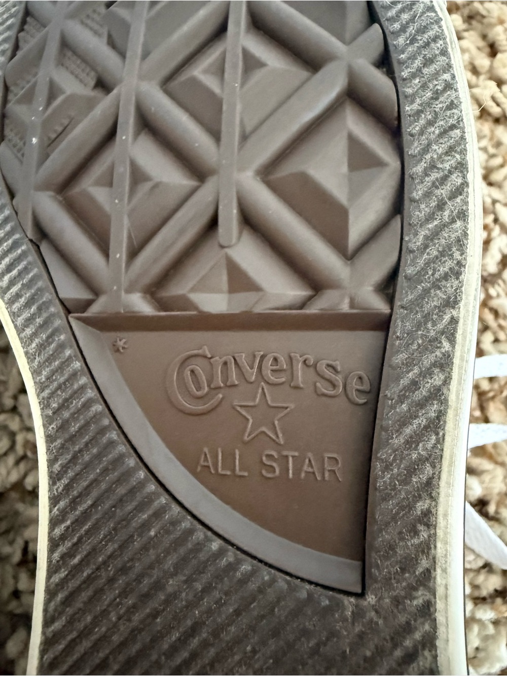 Converse All Star Women’s Metallic Rose Low Top Sneakers-Size 7 - Picture 8 of 8